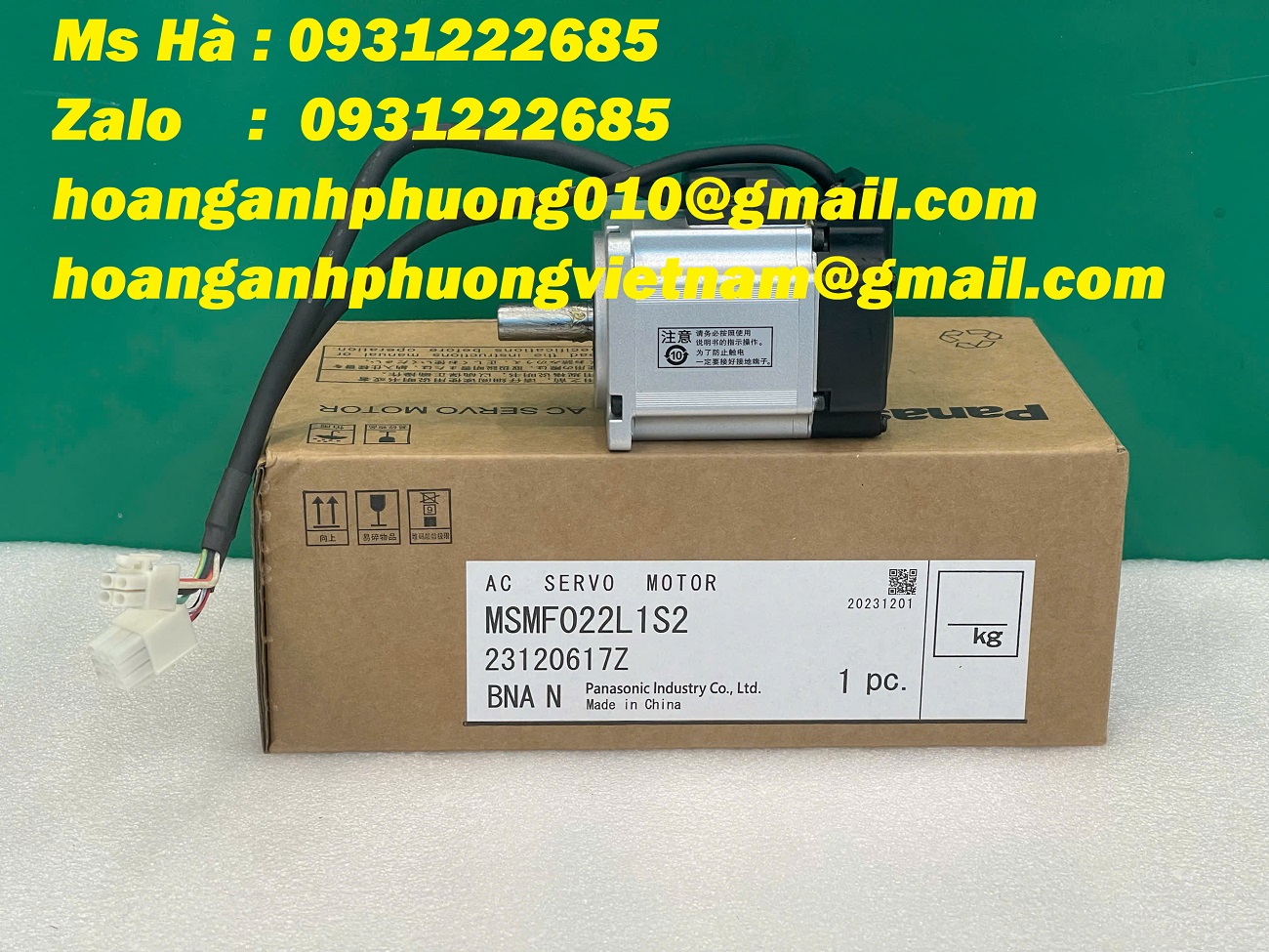 Panasonic MSMF022L1S2 động cơ sẹc vô - giải pháp chính xác